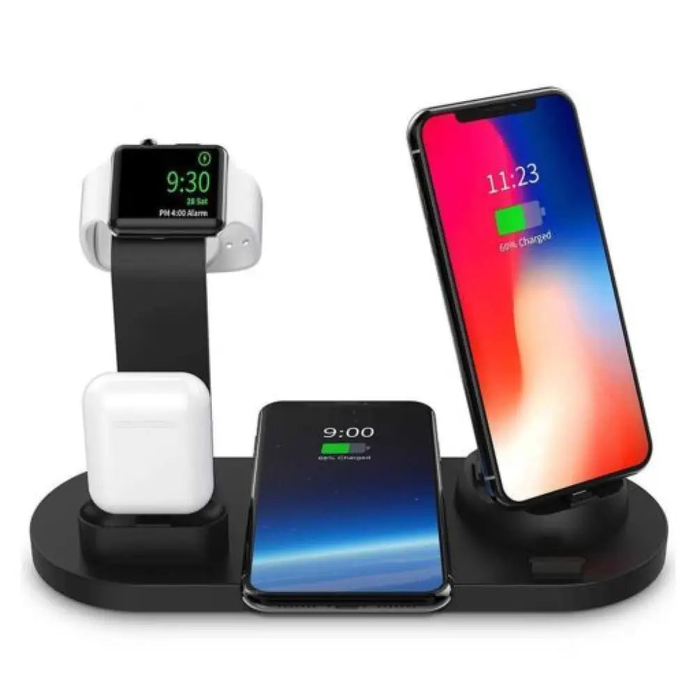 Wireless Smart Station Charging Dock – 6-in-1 Multi-Device
