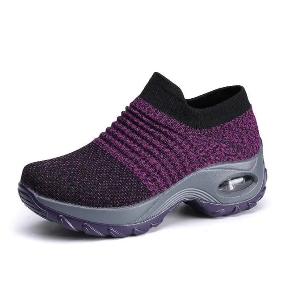 Women's Air Cushion Walking Sneakers – Breathable