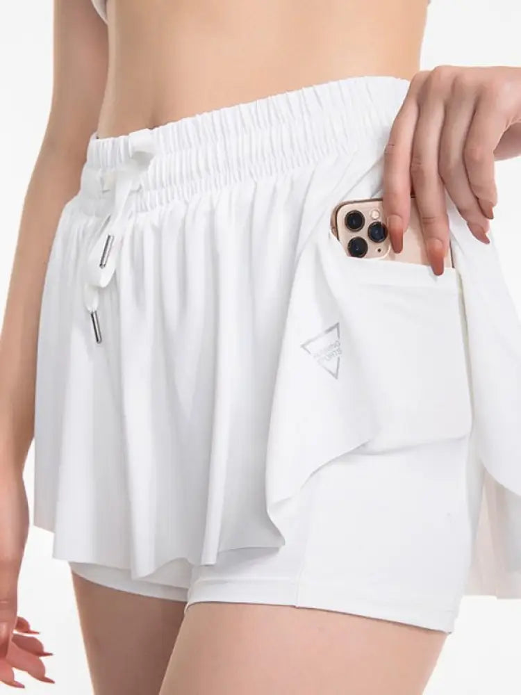 Women's Solid Color Runner Shorts – Lightweight, 10 Colors