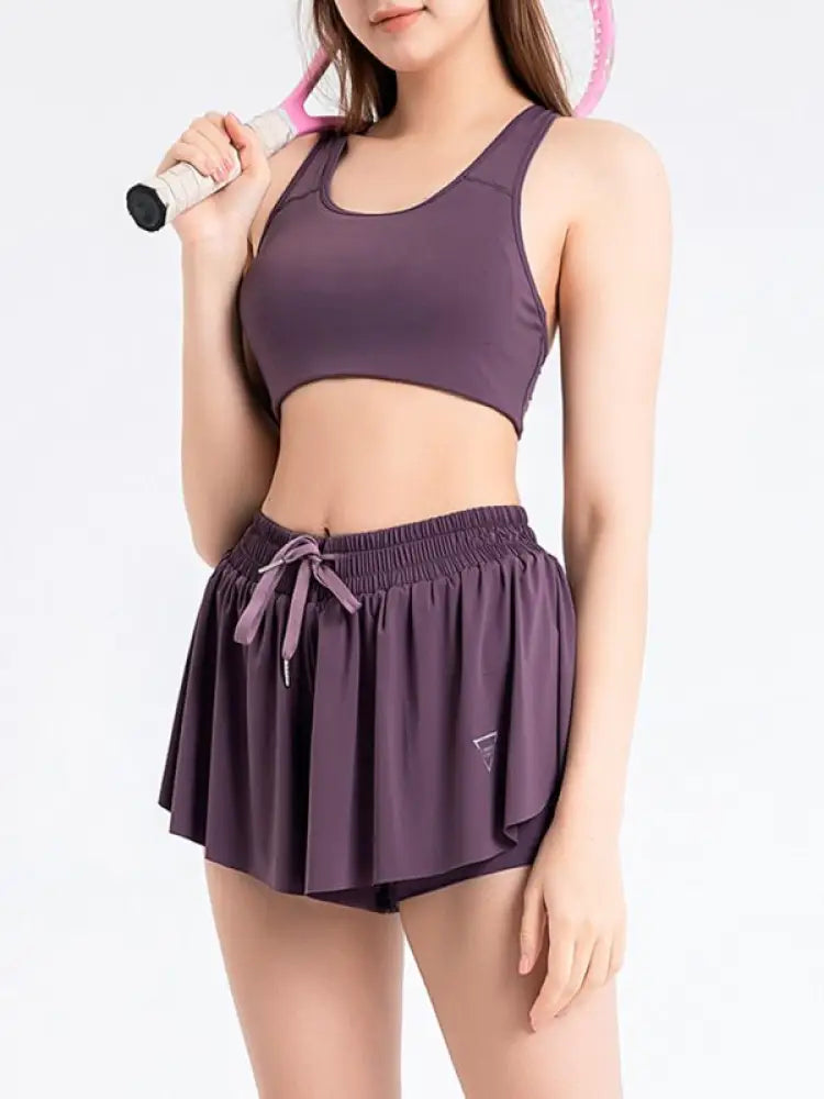 Women's Solid Color Runner Shorts – Lightweight, 10 Colors