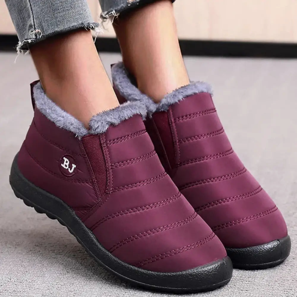 Women's Waterproof Snow Boots – Warm, Slip-Resistant, 5 Colors