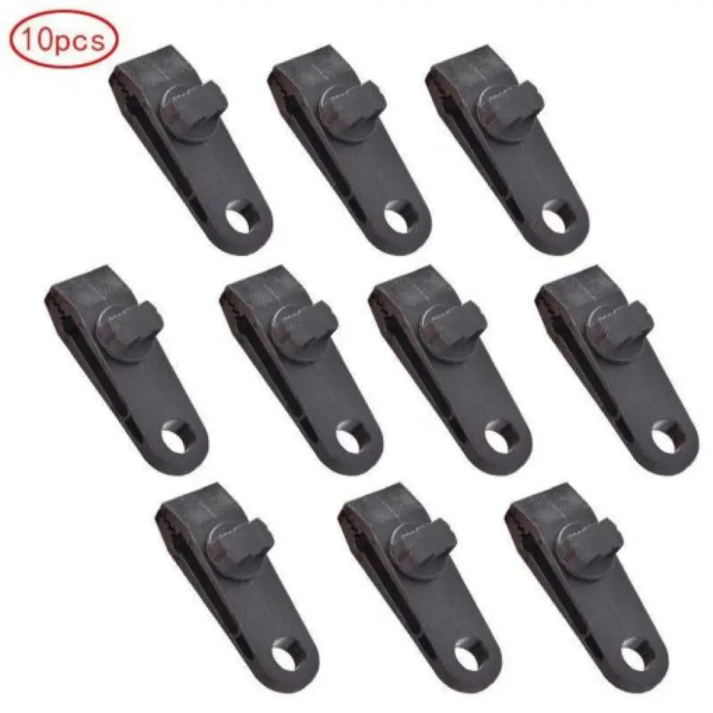 Heavy-Duty Tarp Clips & Awning Clamps – 10-Piece Set