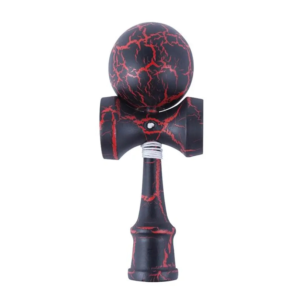 Wooden Kendama Toy – Crack Design Beech Wood Skill Game