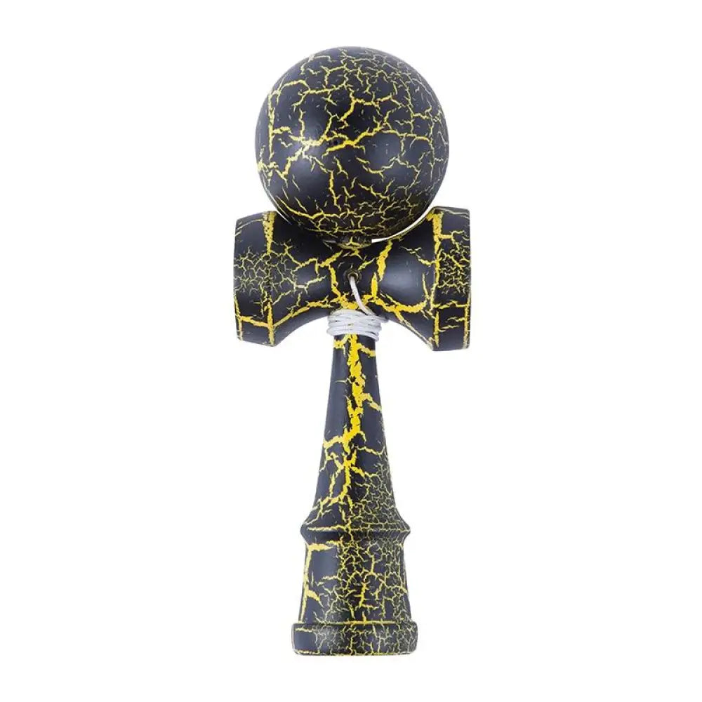 Wooden Kendama Toy – Crack Design Beech Wood Skill Game