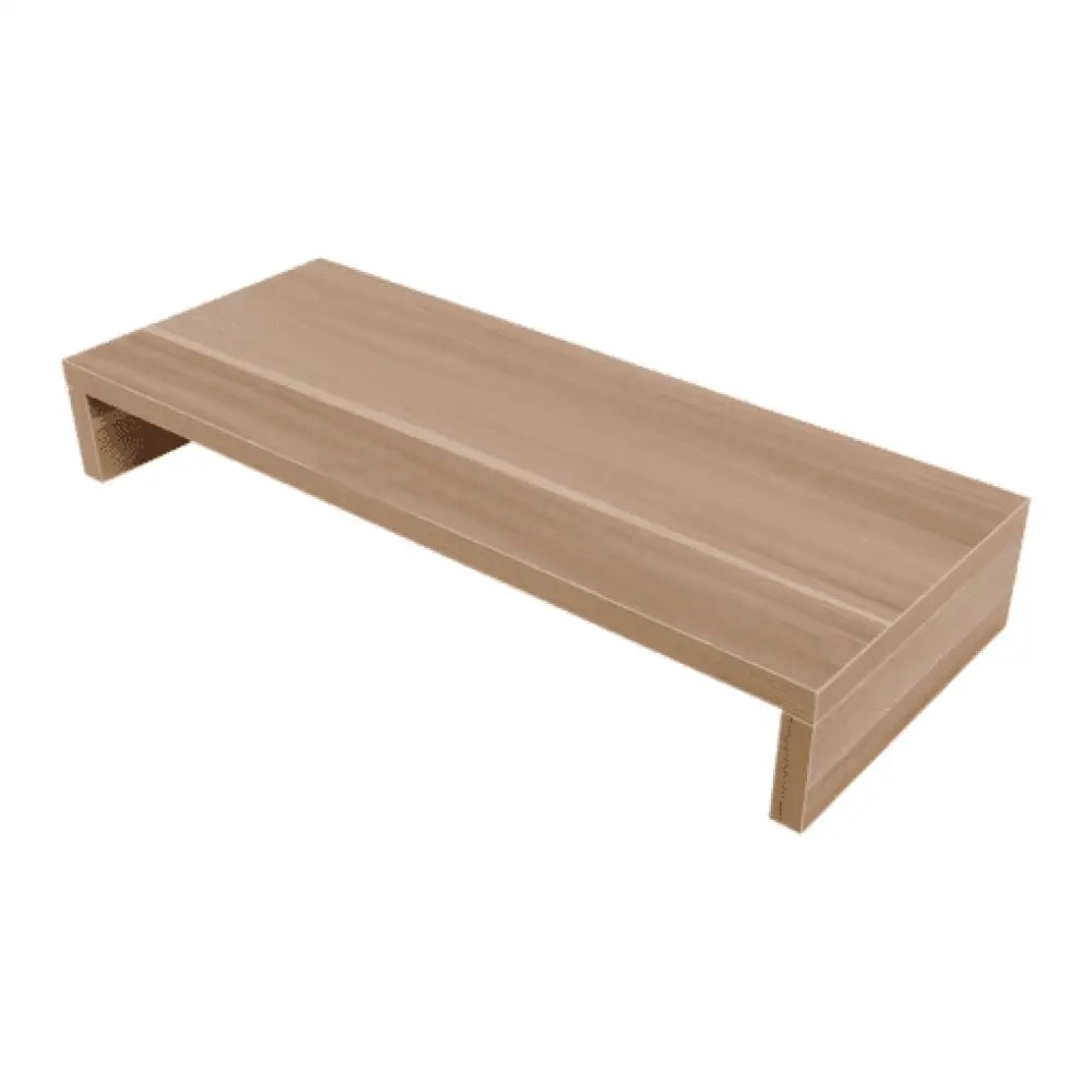 Wooden Monitor & TV Stand – Ergonomic Desk Riser 50lb Cap