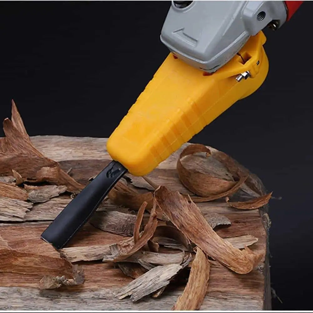Electric Power Carving Chisel Set – Angle Grinder Adapter