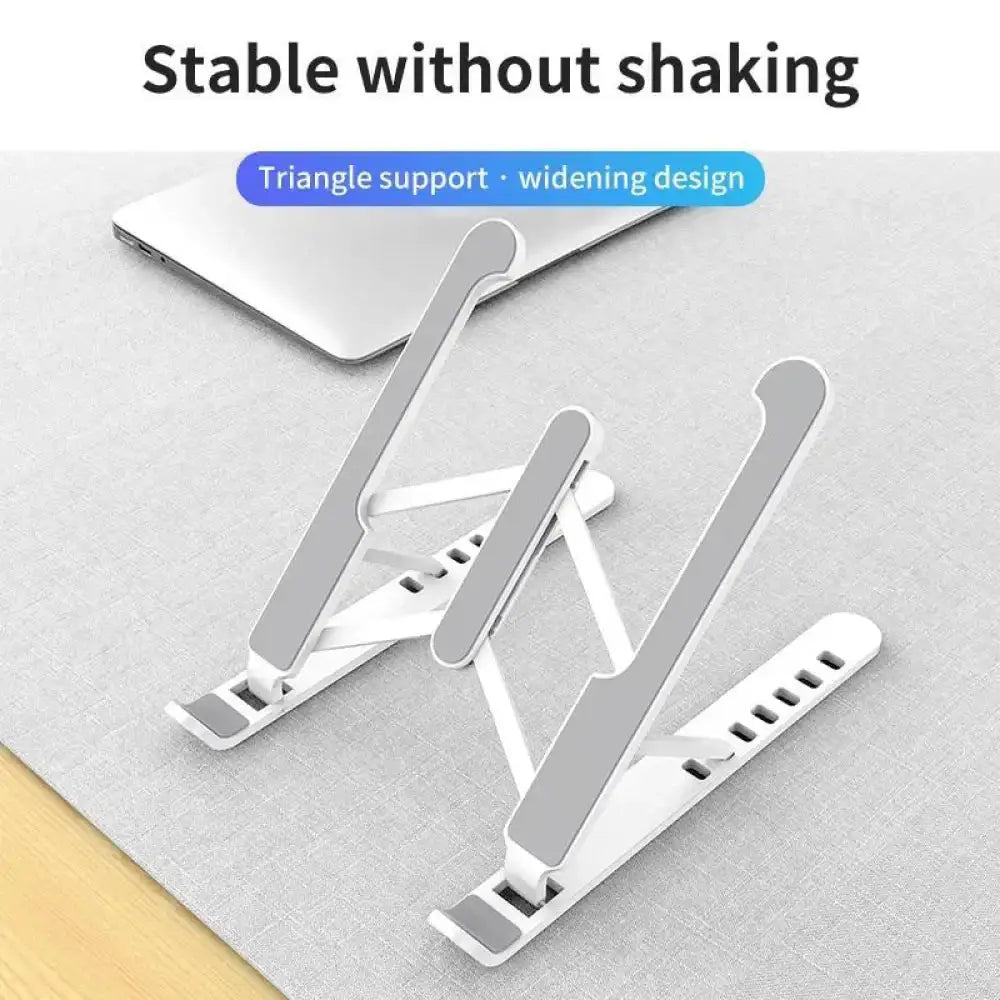 WorkWell Laptop Stand – 7-Level Adjustable Ergonomic Cooling