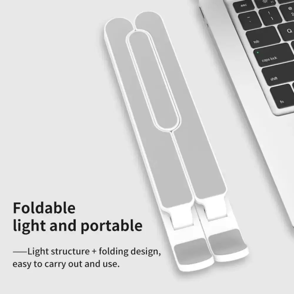 WorkWell Laptop Stand – 7-Level Adjustable Ergonomic Cooling