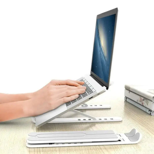 WorkWell Laptop Stand – 7-Level Adjustable Ergonomic Cooling