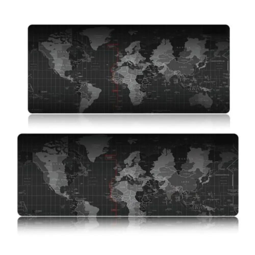 World Map Gaming Pad – RGB Extended Mouse Pad