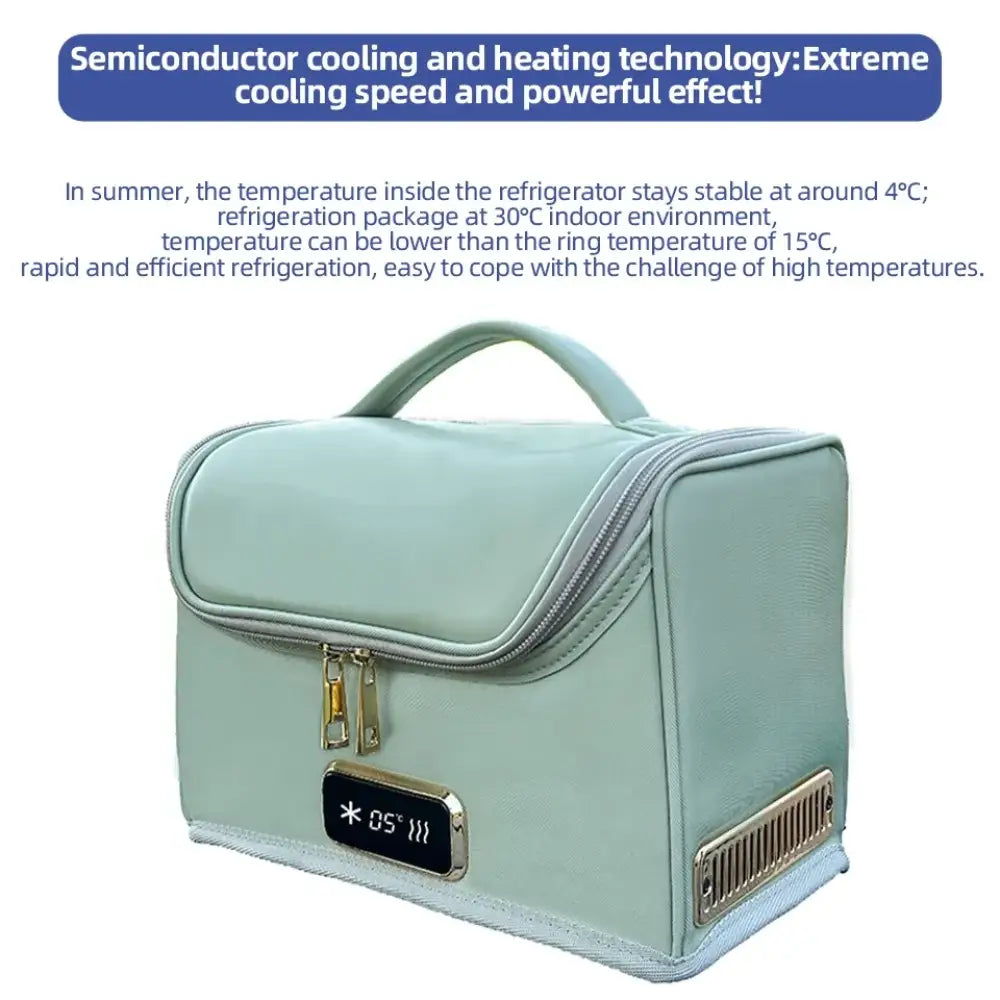 Mini Car Refrigerator 4L – Portable Cooler & Warmer