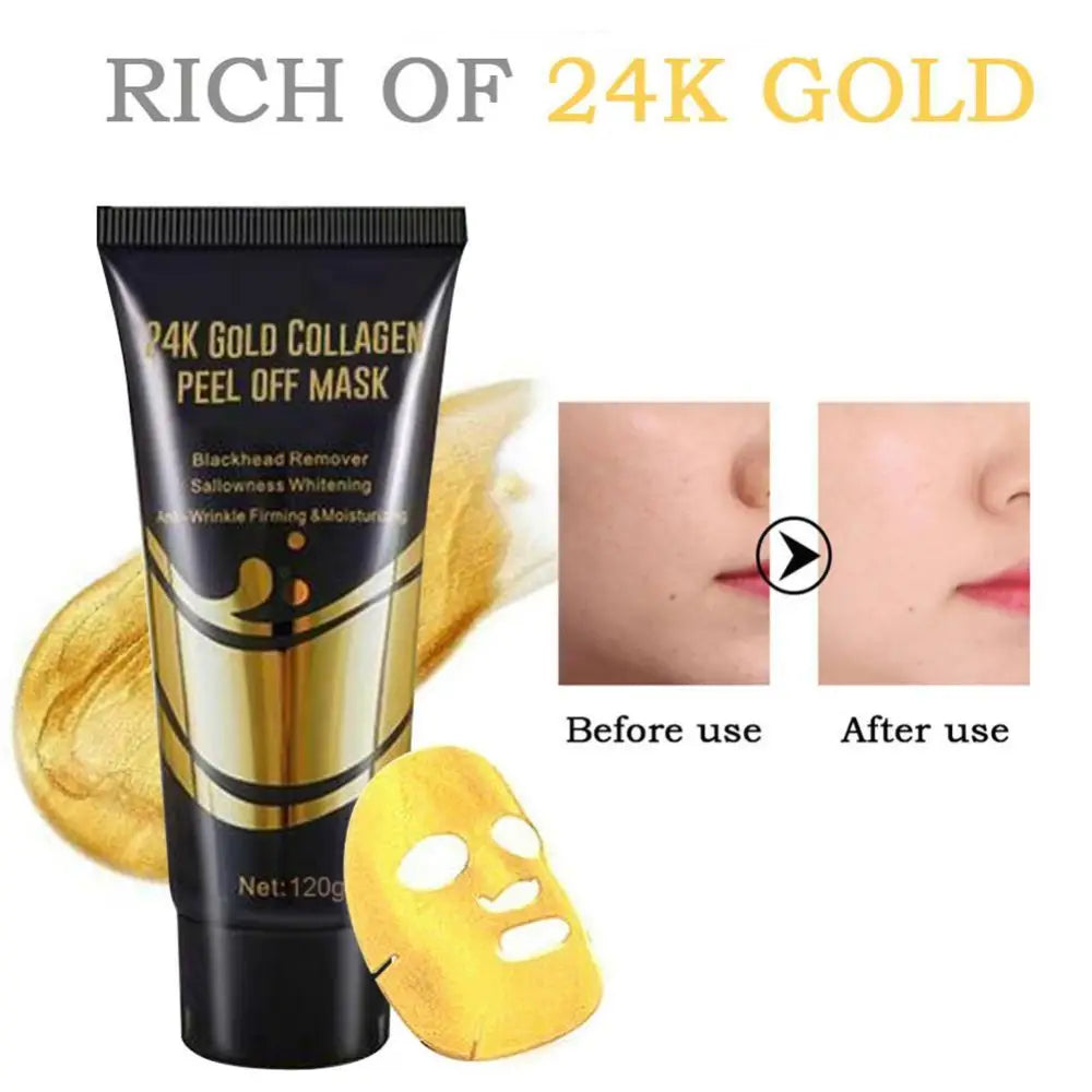 Youth Power 24K Gold Peel-Off Mask – Firm & Brighten 60g