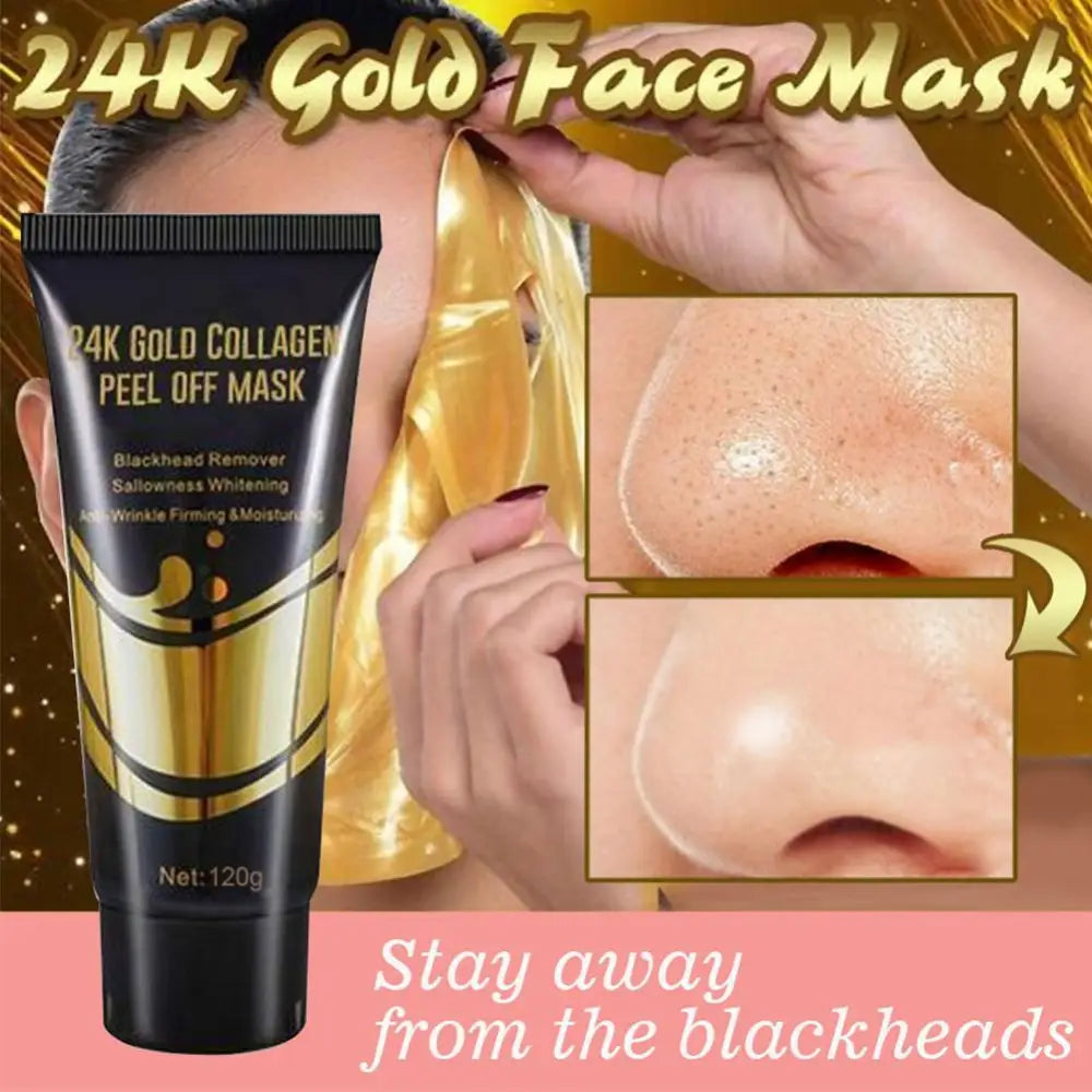 Youth Power 24K Gold Peel-Off Mask – Firm & Brighten 60g