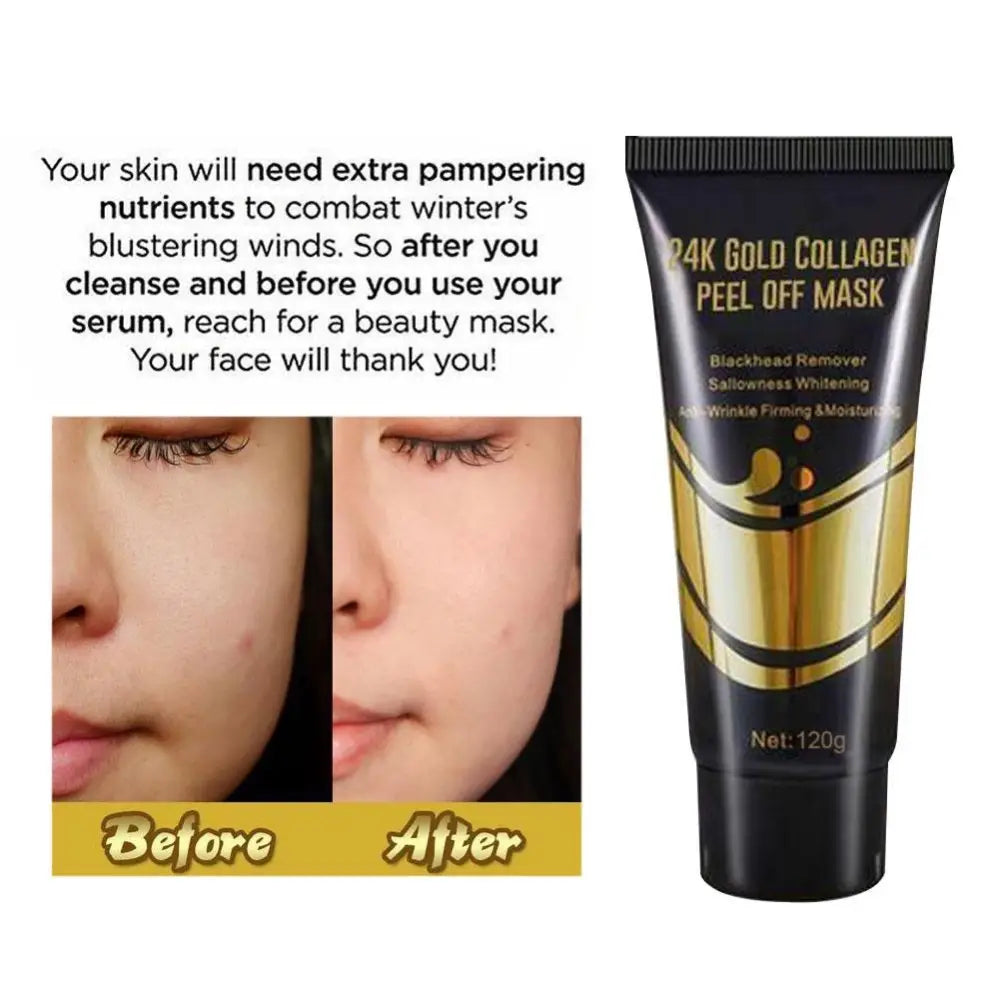 Youth Power 24K Gold Peel-Off Mask – Firm & Brighten 60g