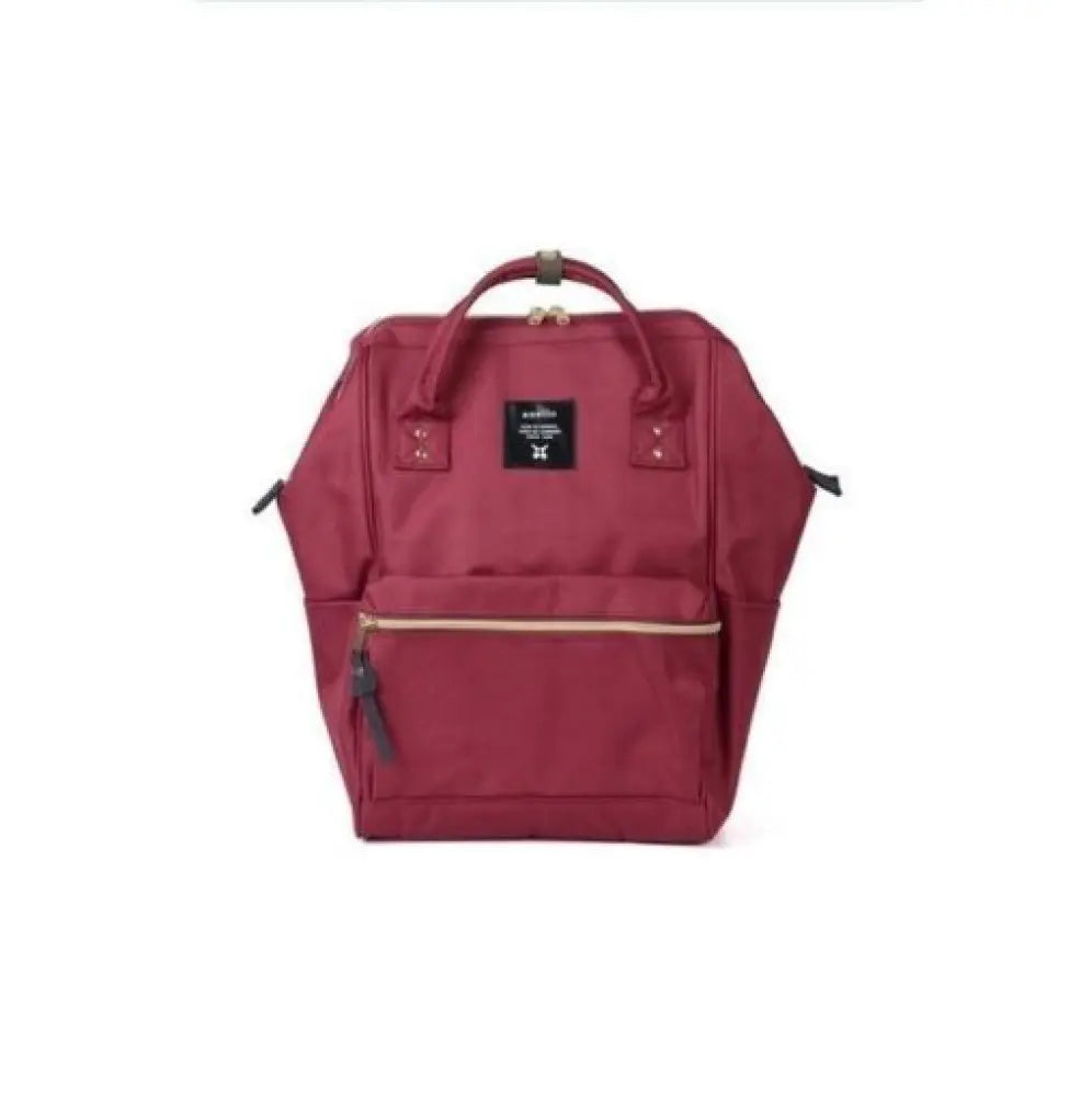 Zipper Rucksack Backpack – Lightweight Canvas Bag