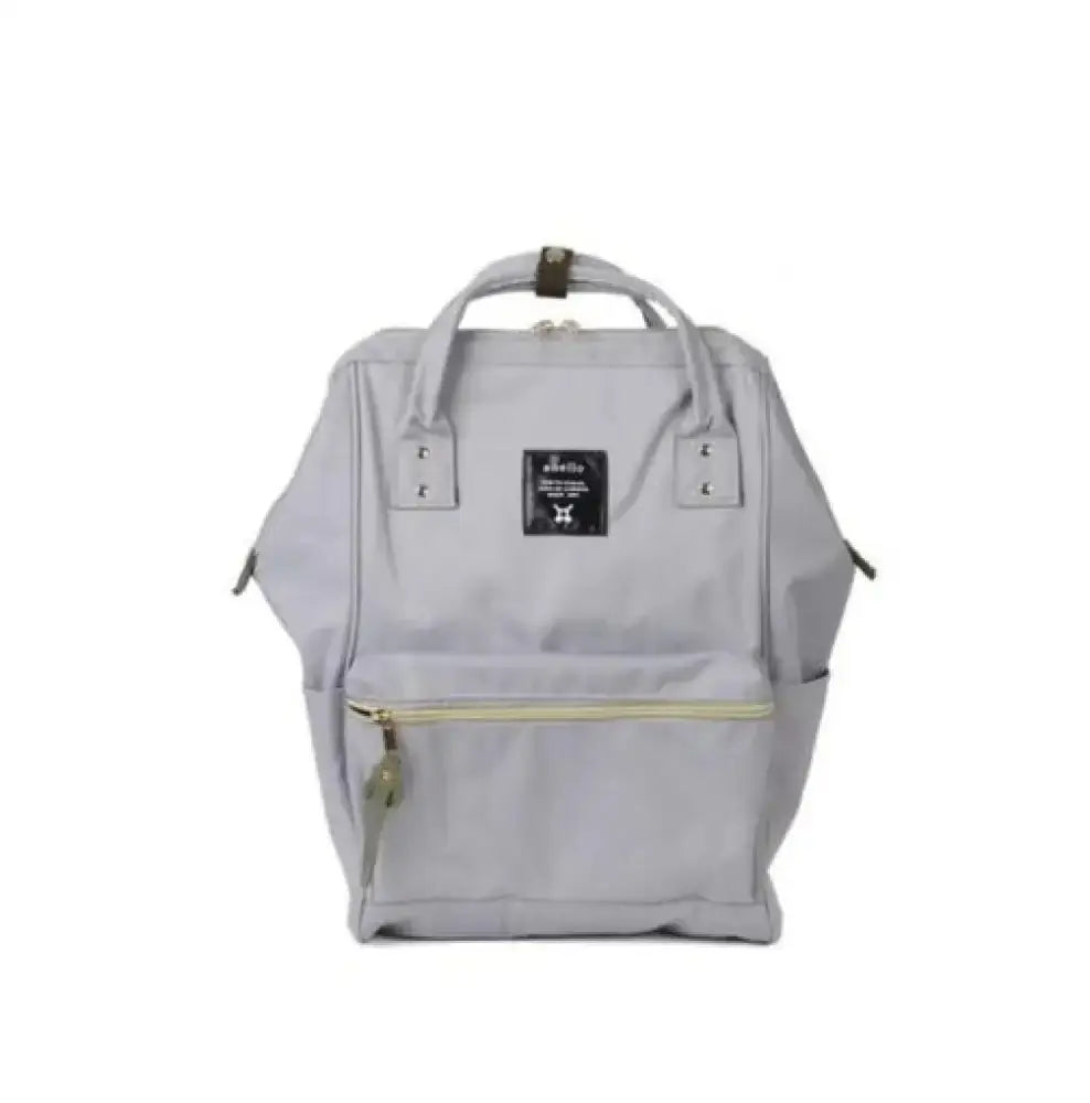 Zipper Rucksack Backpack – Lightweight Canvas Bag