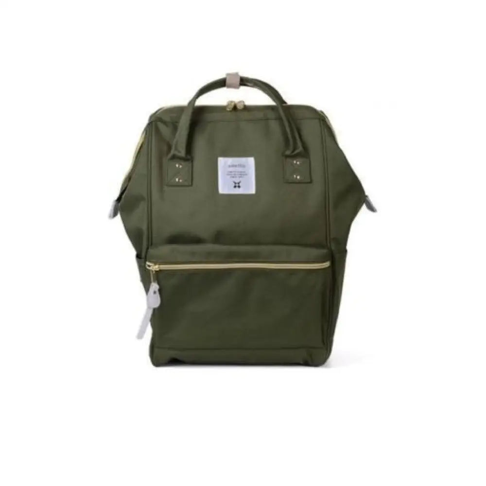 Zipper Rucksack Backpack – Lightweight Canvas Bag