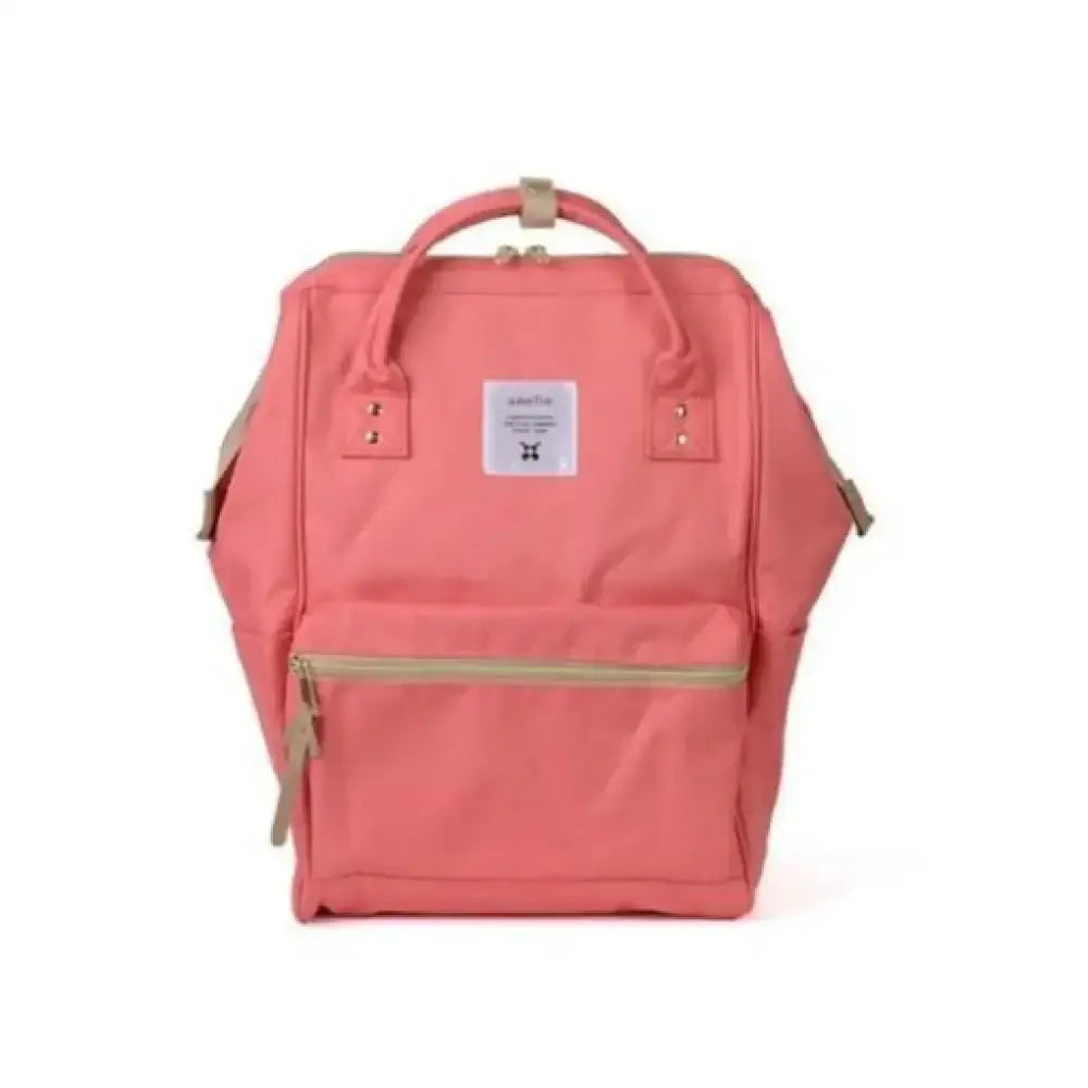 Zipper Rucksack Backpack – Lightweight Canvas Bag