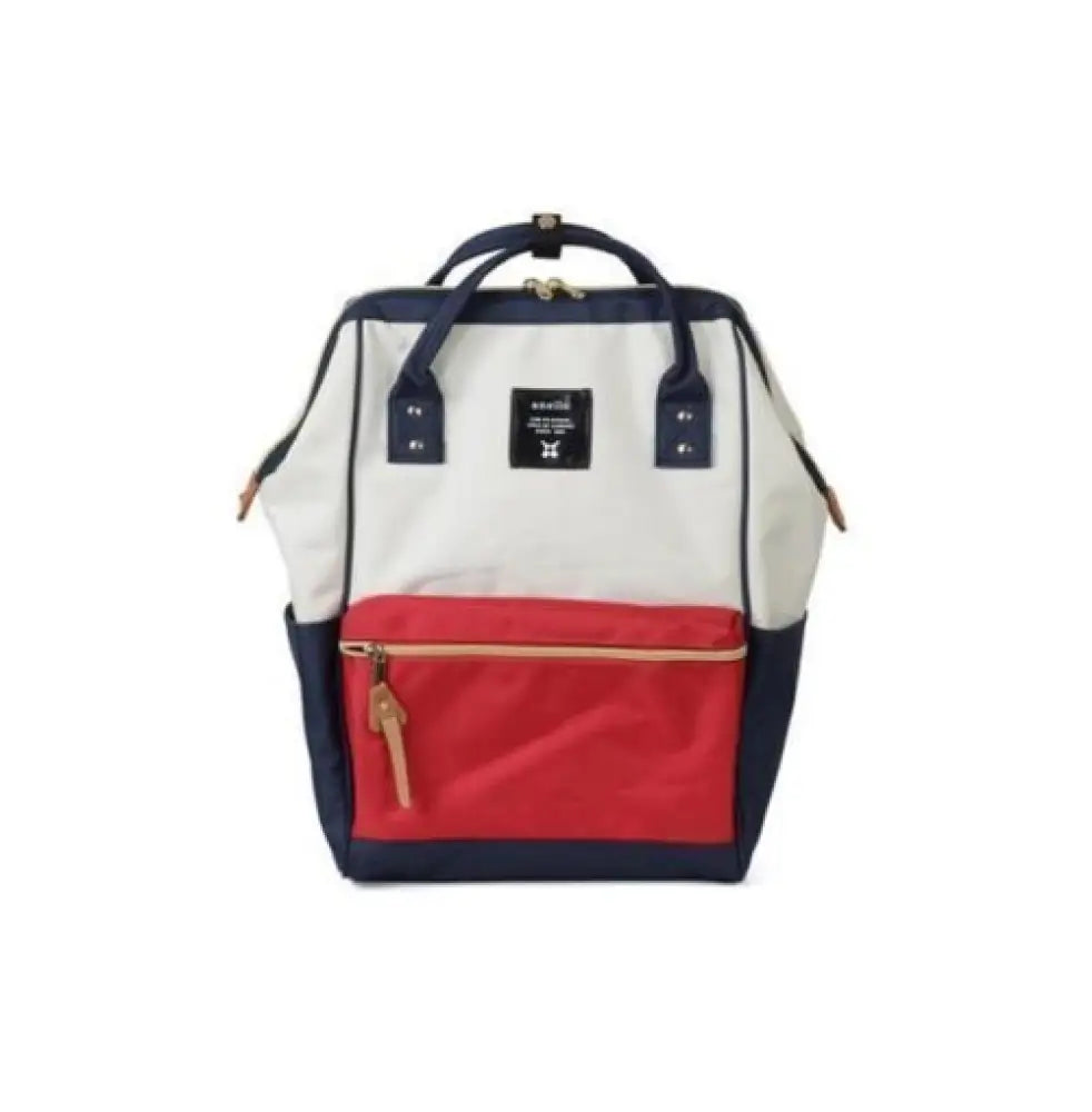 Zipper Rucksack Backpack – Lightweight Canvas Bag