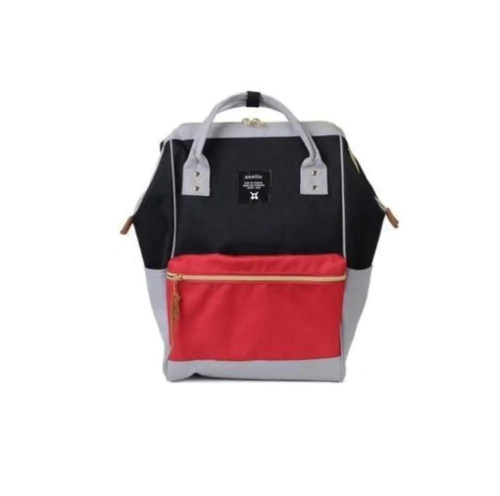 Zipper Rucksack Backpack – Lightweight Canvas Bag